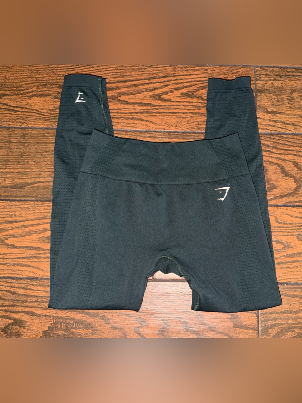 Gymshark Dark Green Leggings - Seamless Activewear